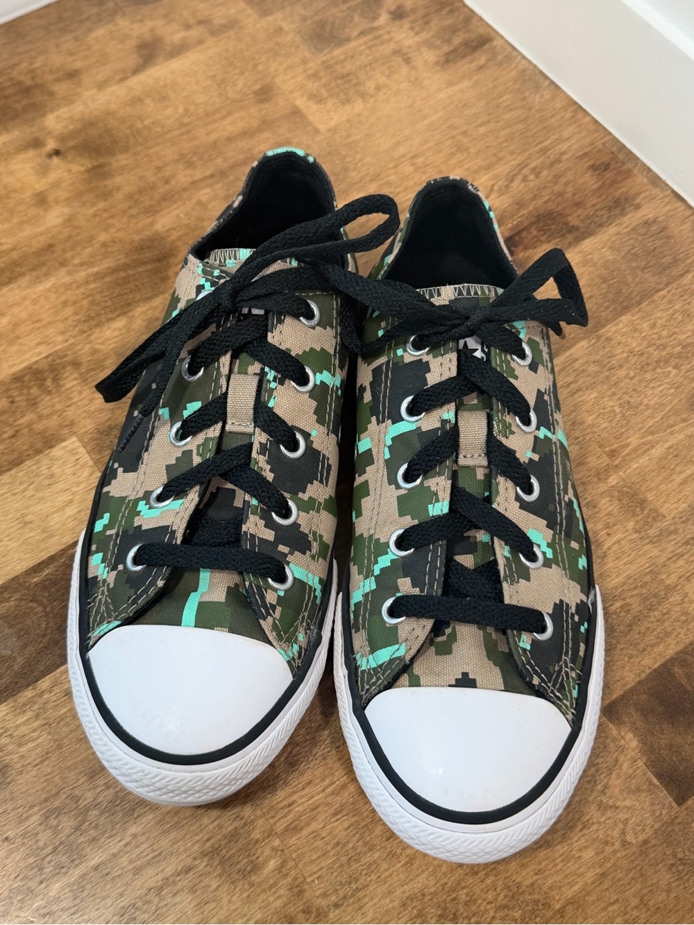 Converse digi camo Junior Sneakers